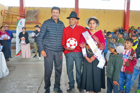 INAUGURAMOS LA PRIMERA ESCUELA DE FÚTBOL Y ACTIVIDADES LÚDICAS EN NUESTRA PROVINCIA
