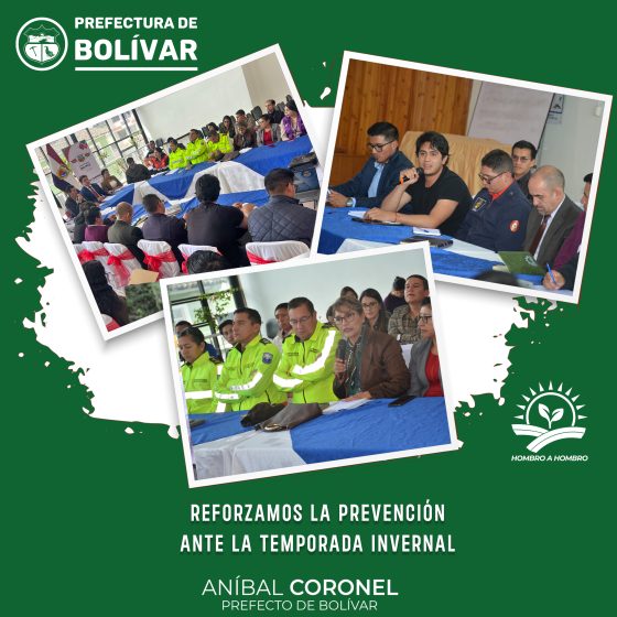 EFORZAMOS LA PREVENCIÓN ANTE LA TEMPORADA INVERNAL Y GARANTIZAMOS SEGURIDAD DURANTE EL CARNAVAL DE BOLÍVAR